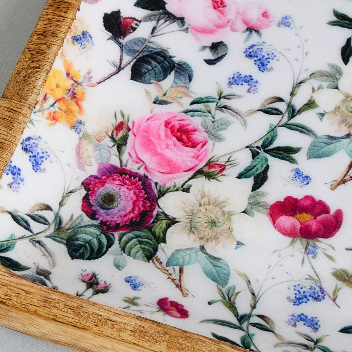 ADELAIDE SQUARE PRINTED PLATTER