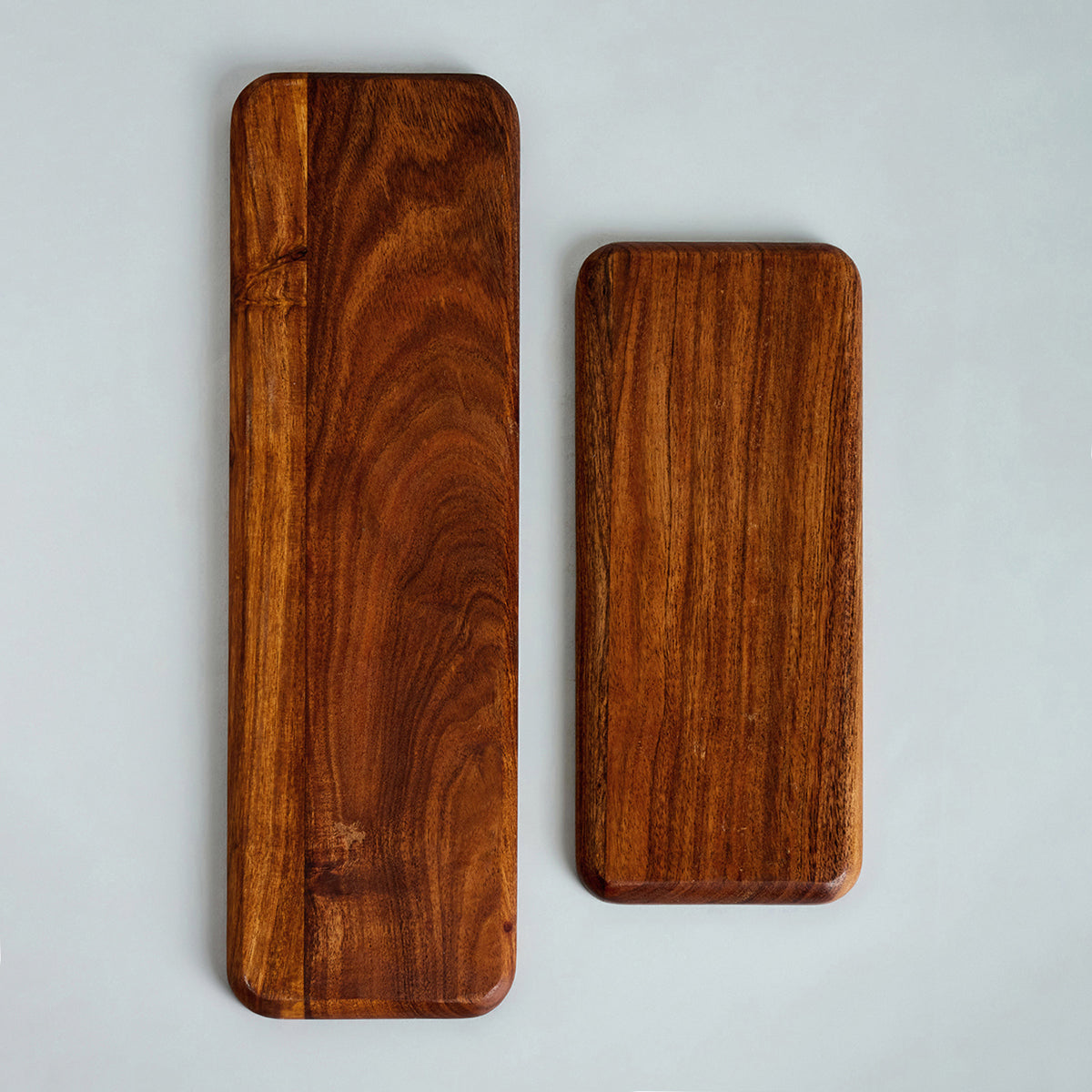 AZALEA SET OF 2 TRAYS CUM PLATTERS