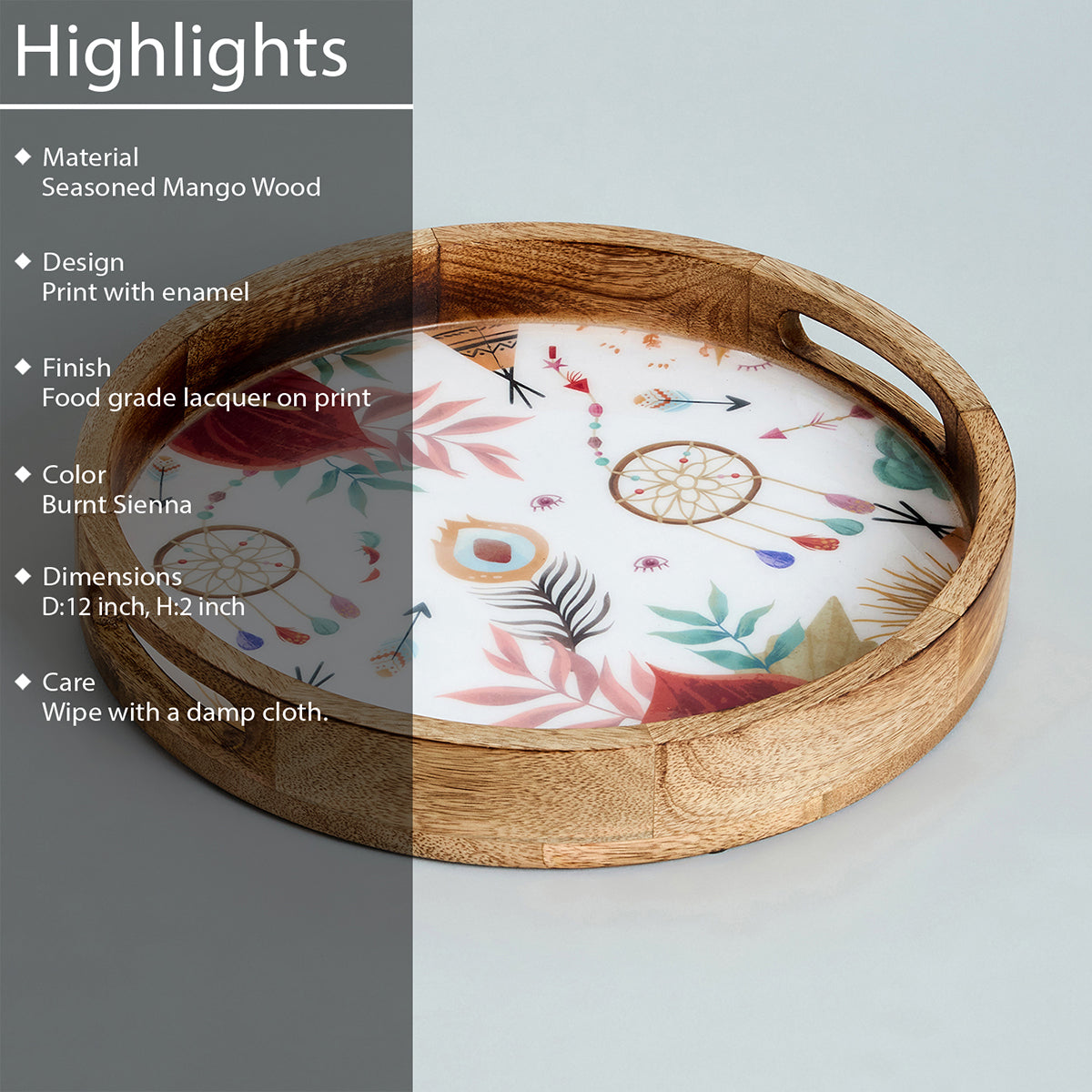 DWAYNE ROUND TRAY