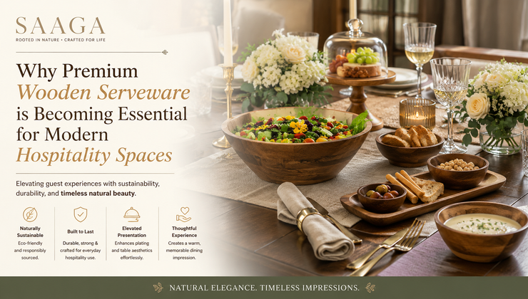 Why Premium Wooden Serveware is Becoming Essential for Modern Hospitality Spaces