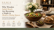 Why Wooden Salad Bowls Are Becoming a Staple in Modern Dining Spaces