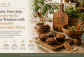 Plastic-Free July: Transforming Your Kitchen with Sustainable Handcrafted Wood and Eco Friendly Kitchen Items India