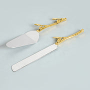 CAPRESE CAKE KNIFE AND SERVER SET
