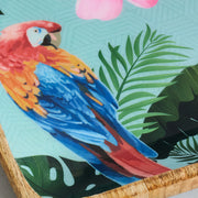 ZAIRE SQUARE PRINTED PLATTER