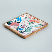 ONYX SQUARE PRINTED PLATTER