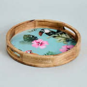 PARAKEET ROUND TRAY