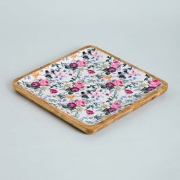 ADELAIDE SQUARE PRINTED PLATTER