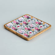 ADELAIDE SQUARE PRINTED PLATTER