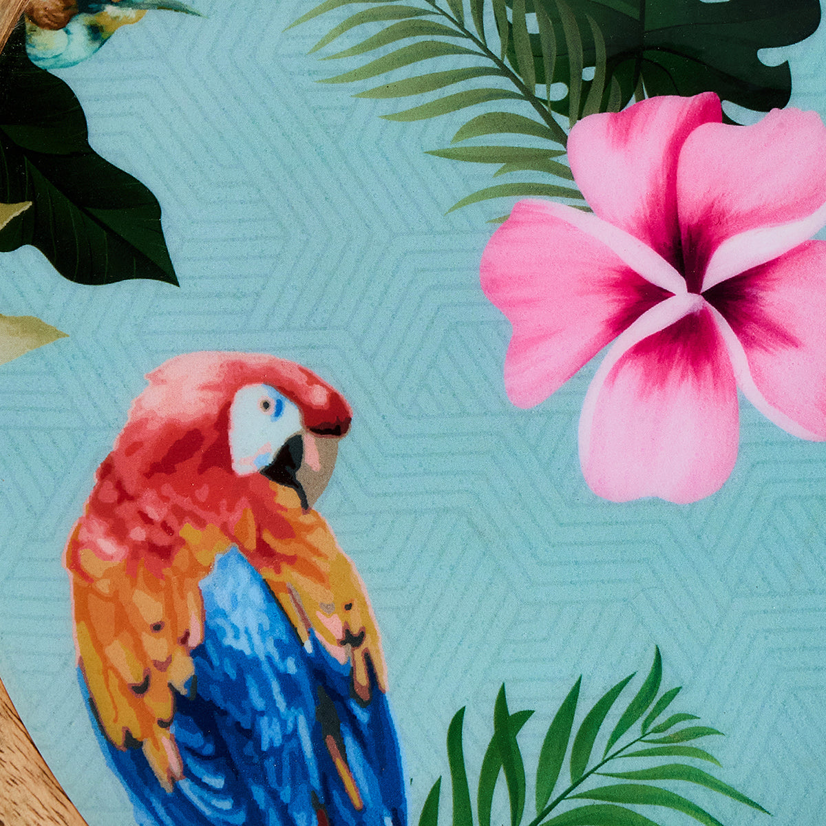 PARAKEET ROUND TRAY