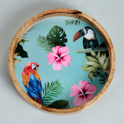 PARAKEET ROUND TRAY