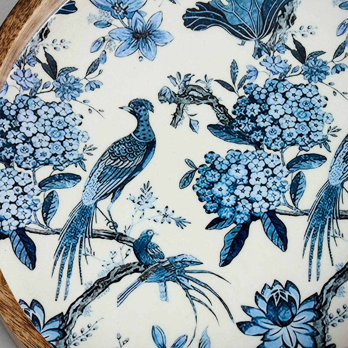 GERANIUM ROUND TRAY