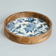 GERANIUM ROUND TRAY