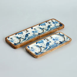 ORLANDO SET OF 2 TRAYS CUM PLATTERS