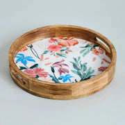 CARNATION ROUND TRAY