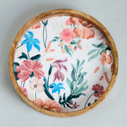 CARNATION ROUND TRAY