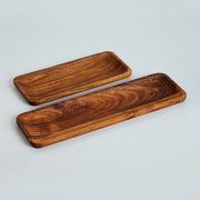 AZALEA SET OF 2 TRAYS CUM PLATTERS