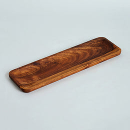TRIOSE WOODEN TRAY CUM PLATTER