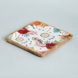BLAKE SQUARE PRINTED PLATTER