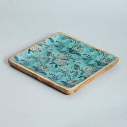 ARLO SQUARE PRINTED PLATTER
