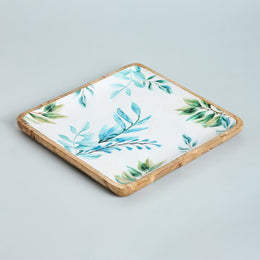 GRIFFIN SQUARE PRINTED PLATTER