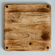 GRIFFIN SQUARE PRINTED PLATTER