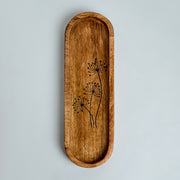 ELM WOODEN TRAY CUM PLATTER