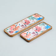 HONEYSUCKLE SET OF 2 TRAYS CUM PLATTERS