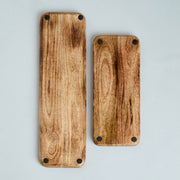 DERBY SET OF 2 TRAYS CUM PLATTERS