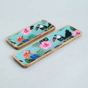 CHICORY SET OF 2 TRAYS CUM PLATTERS