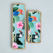 CHICORY SET OF 2 TRAYS CUM PLATTERS