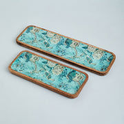 SPIREA SET OF 2 TRAYS CUM PLATTERS