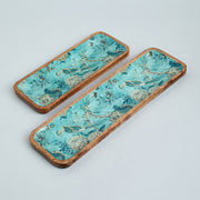 SPIREA SET OF 2 TRAYS CUM PLATTERS