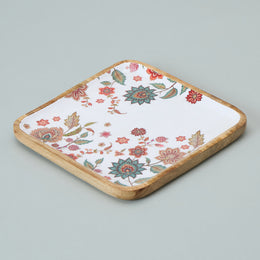 PALOMA SQUARE PRINTED PLATTER