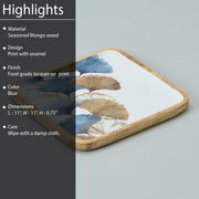 NORD SQUARE PRINTED PLATTER