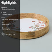 HAGUE ROUND TRAY