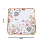 PALOMA SQUARE PRINTED PLATTER
