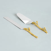CAPRESE CAKE KNIFE AND SERVER SET