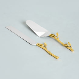 CAPRESE CAKE KNIFE AND SERVER SET