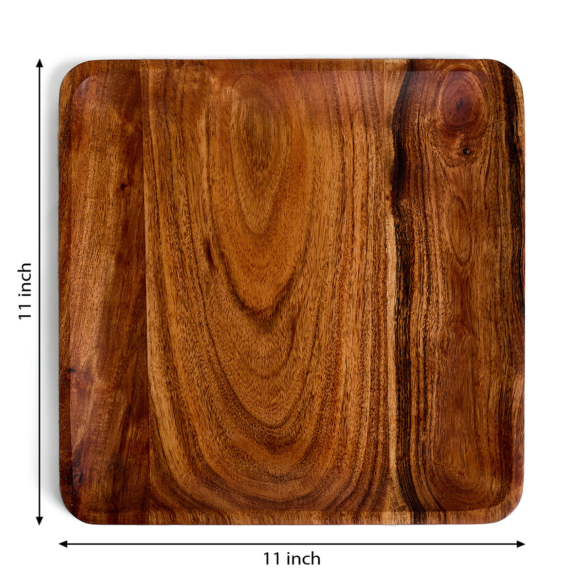 TRAGO SQUARE TRAY CUM PLATTER