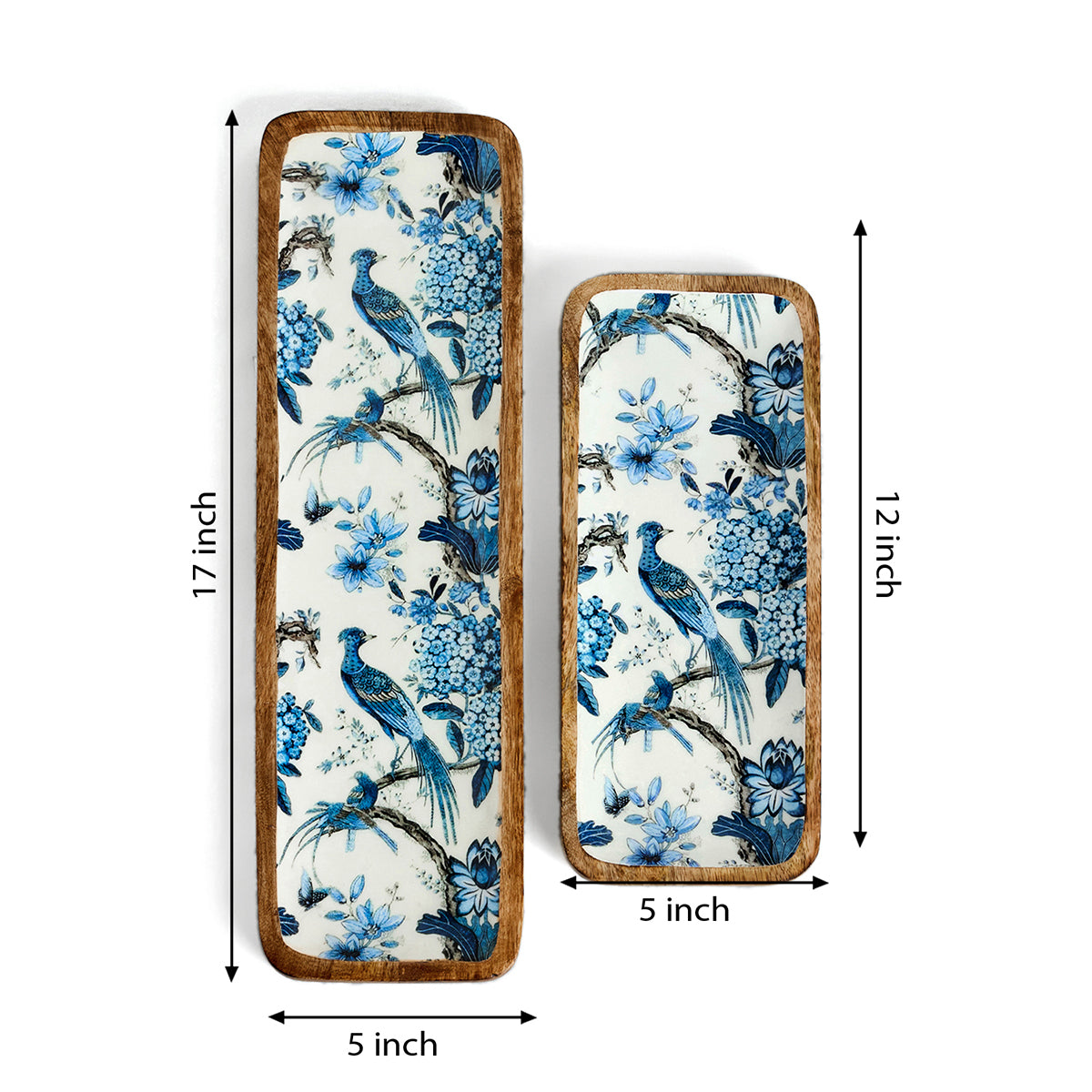 ORLANDO SET OF 2 TRAYS CUM PLATTERS