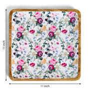 ADELAIDE SQUARE PRINTED PLATTER