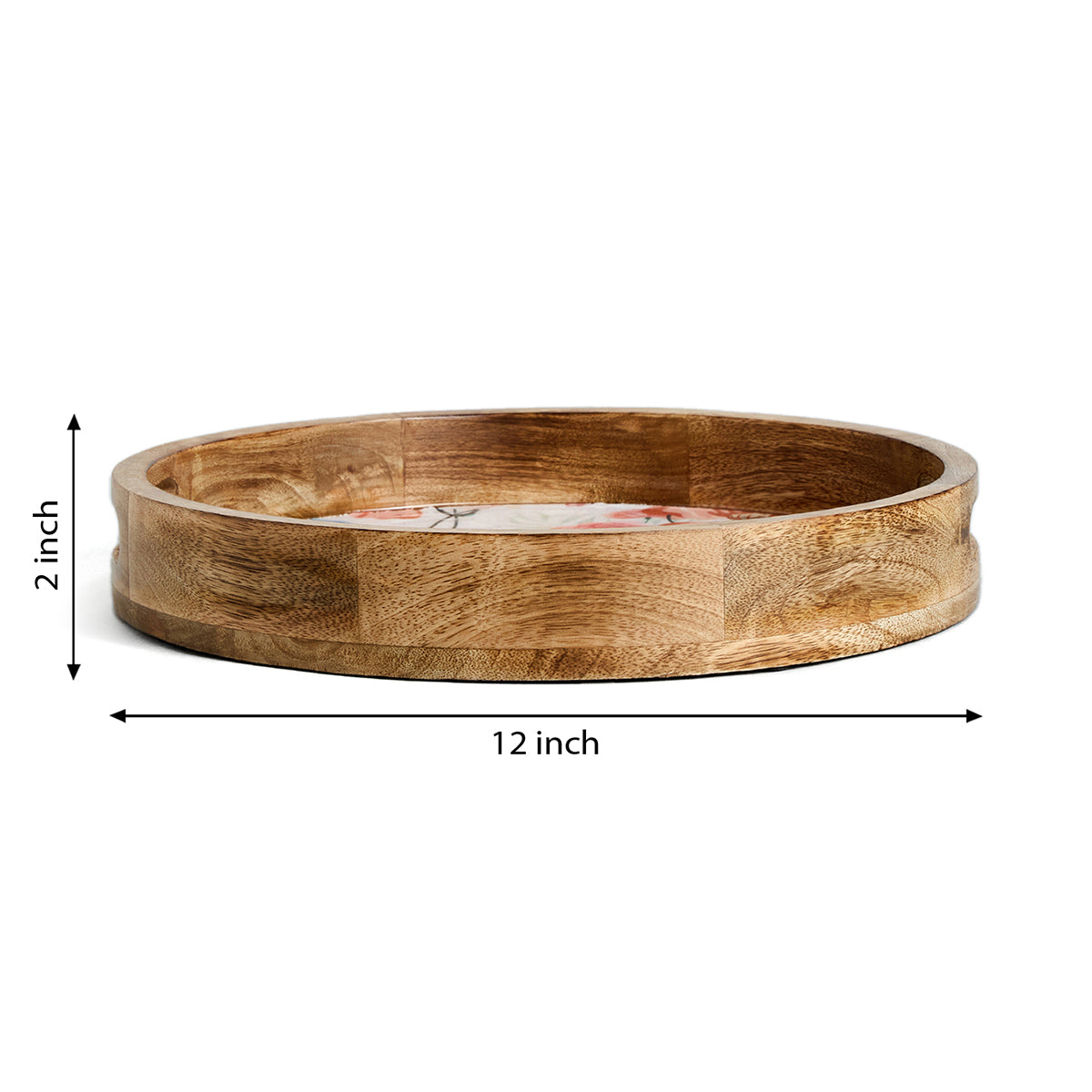 CARNATION ROUND TRAY