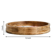 CARNATION ROUND TRAY