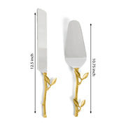 CAPRESE CAKE KNIFE AND SERVER SET