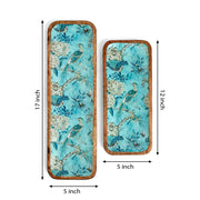 SPIREA SET OF 2 TRAYS CUM PLATTERS