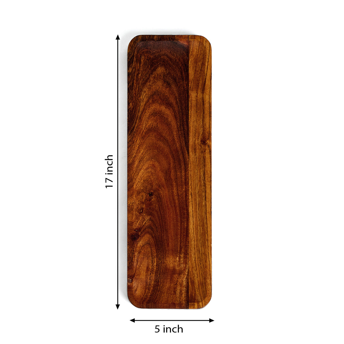 TRIOSE WOODEN TRAY CUM PLATTER