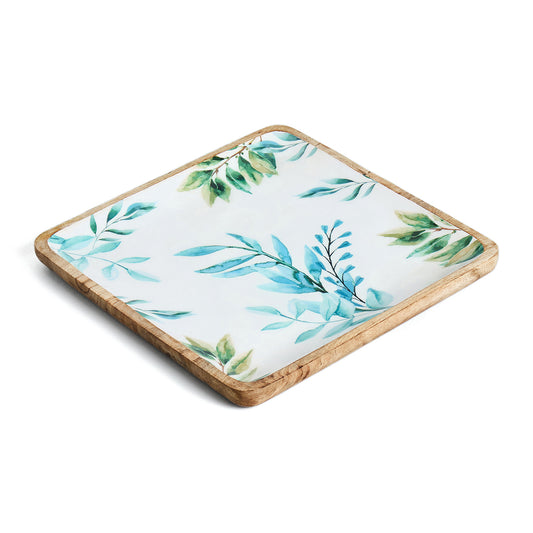GRIFFIN SQUARE PRINTED PLATTER