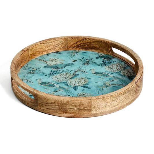 PEONY ROUND TRAY