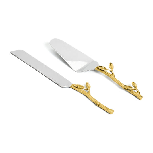CAPRESE CAKE KNIFE AND SERVER SET