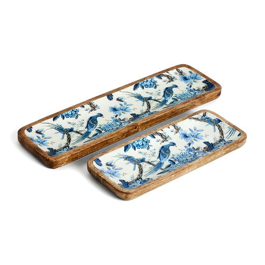ORLANDO SET OF 2 TRAYS CUM PLATTERS